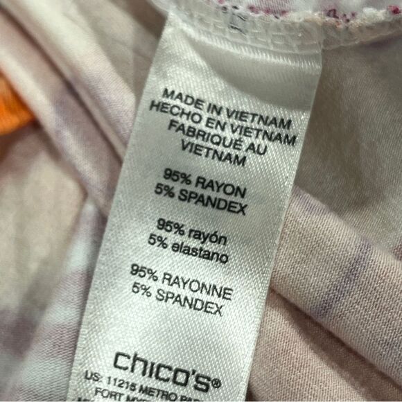 Floral striped Sleeveless hi-low midi Dress - Picture 12 of 14